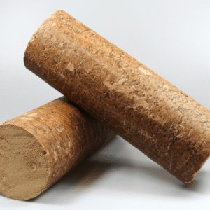 Cylindrical Sawdust Briquettes